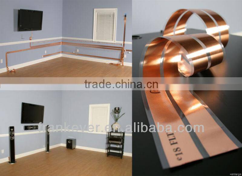 SUPER SLIM FLAT CABLE WITH ADHESIVE LAYER,WHITE SHEATH, SMALL SIZE