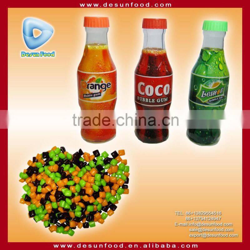 Mix Orange/COCO/Lemon flavor chewing gum Chinese bubble gum