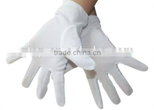 white nylon glove 008