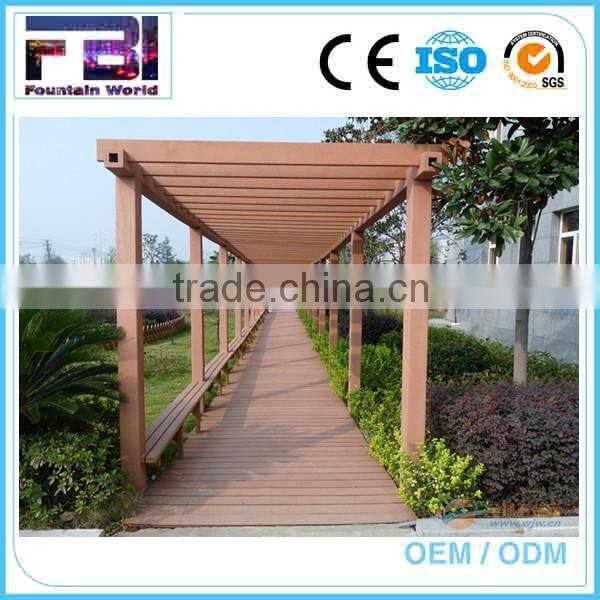 WPC material keel for outer construction