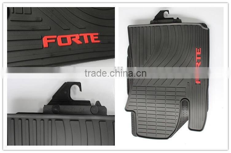 Factory Wholesale Custom Branded Logo Design Auto Floor Mats For KIA FORTE