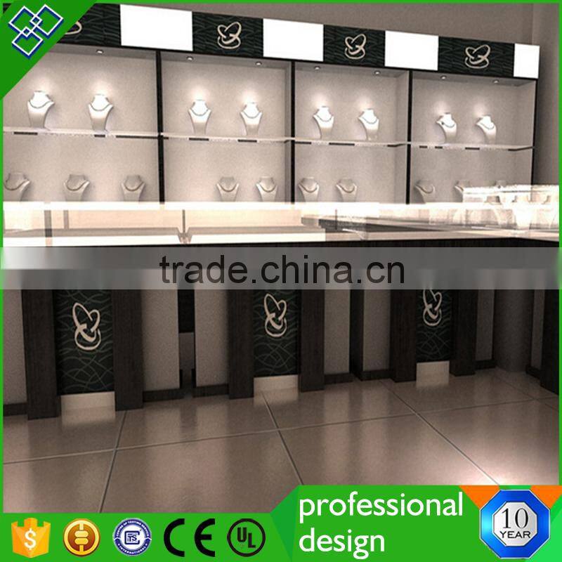 2016 Classical jewelry showroom shop counter display design