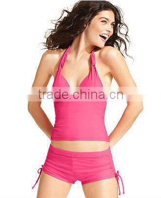 pink takini 2013 sexy girl swimwear