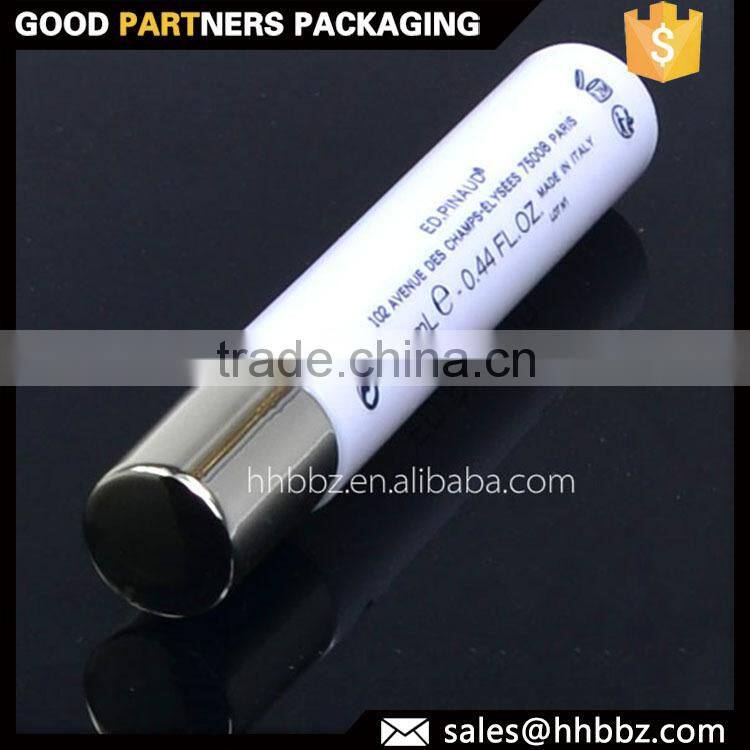 10ml 12ml thin mini roller bottle with metal color cap