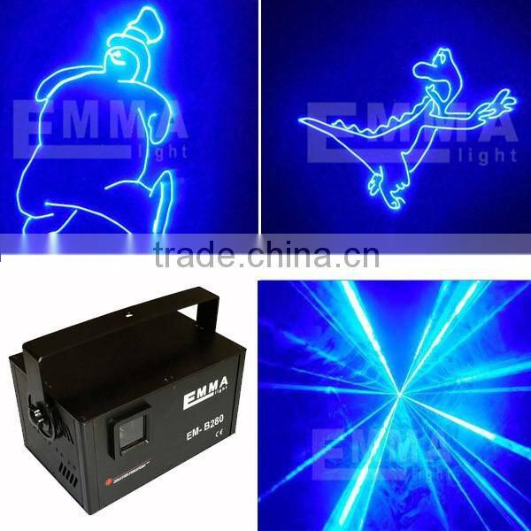 SD Card 6w ilda & dmx blue laser sd card, 3W blue animation laser sd card