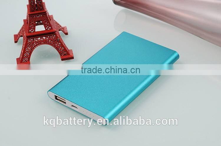 high quality disposable power bank 5000mah for iphone charger