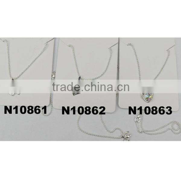 cheap heart necklaces fine jewelry china wholesale