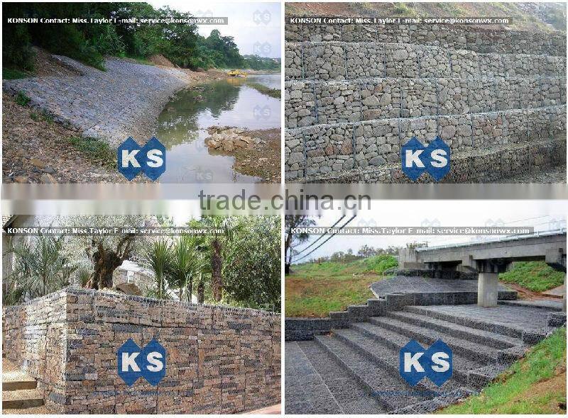 Galvanized Gabion/Gabion Basket/Gabion Containment Price