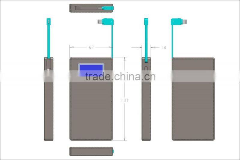 Unique item, New Arrival Power Bank, Professional Factory For Mobile Power Bank 6000mah