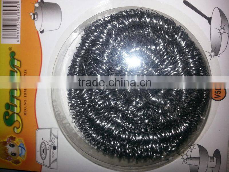 stainless steel scrubber galvanized scrubber iron scrubber