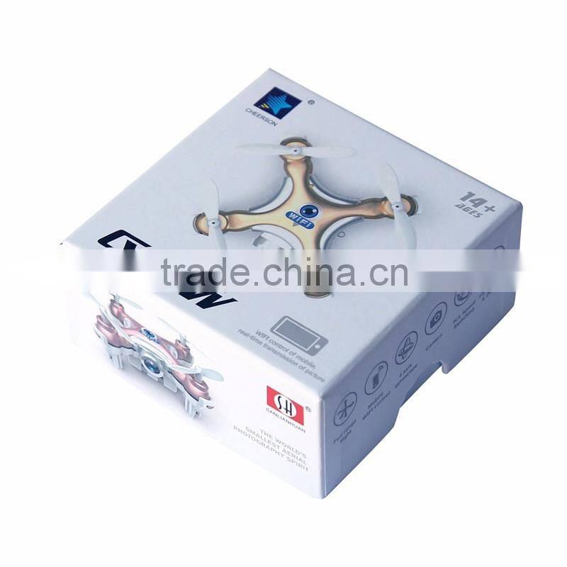 Cheerson Cx-10w 6-axis mobile phone wifi nano mini quadcopter drone with camera
