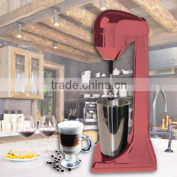 chrome single milkshake blender/ milk shaker/drink mixer