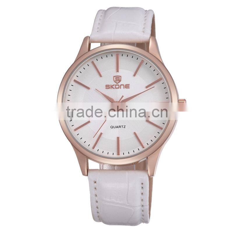 Wholeslae China goods new items dial manufacturer band gold watch for men