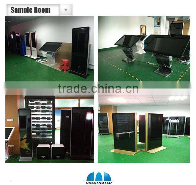 CAD042 Phone design 42 Inch Interactive LCD Touch Screen Digital Signage with wifi/wlan/win7 system