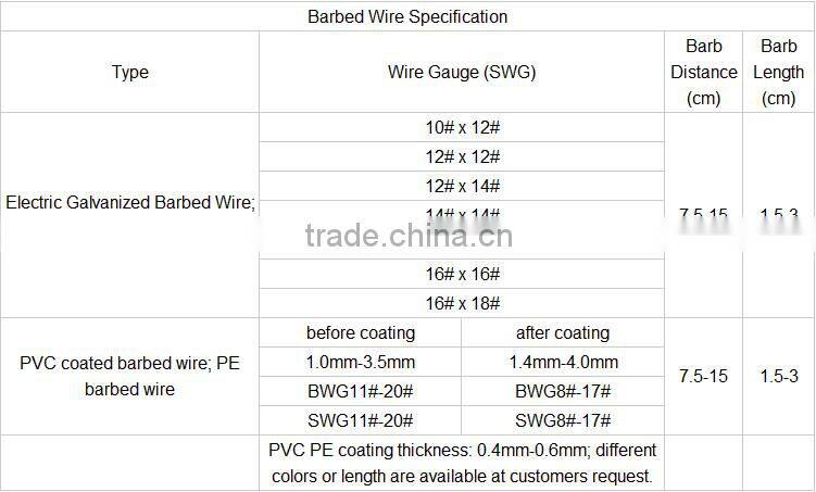 12*12 types motto barbed wire