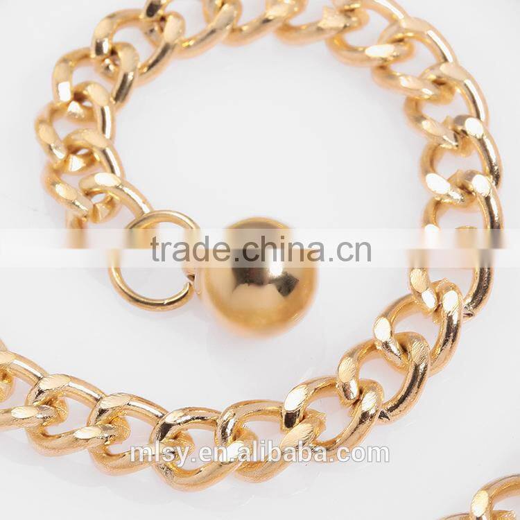 Hot fix rhinestone chain of rhinestone belt Brightness F1-80127