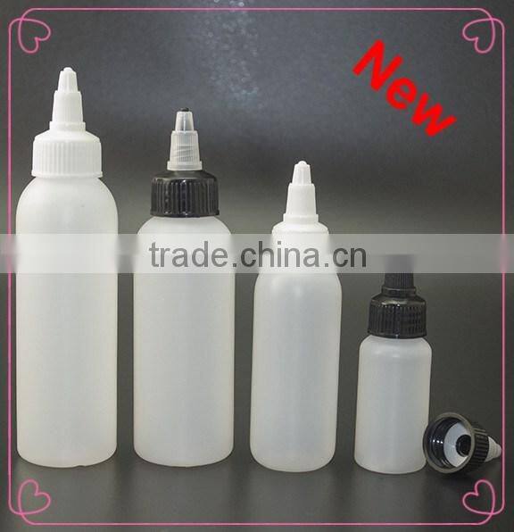 unicorn bottle PET clear bottle with the twist off caps