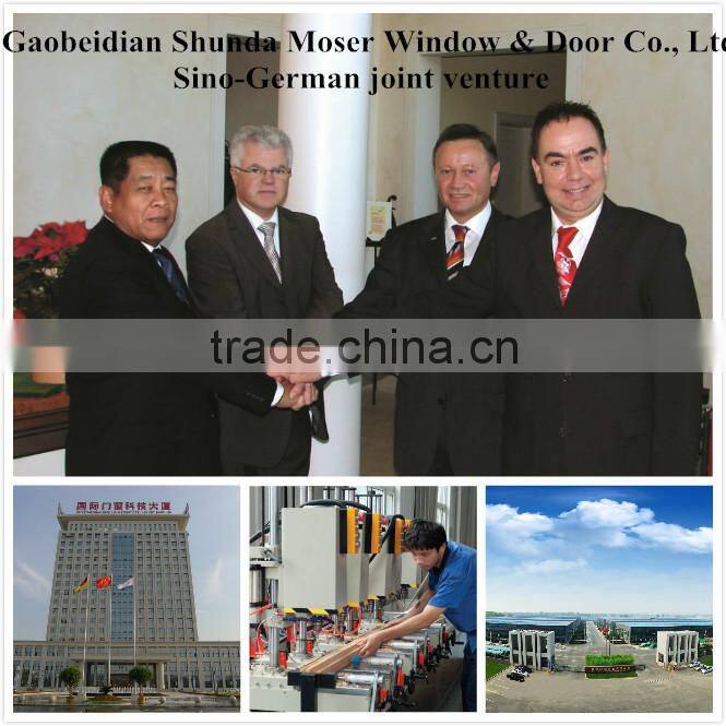 Wood clading windows with grill design