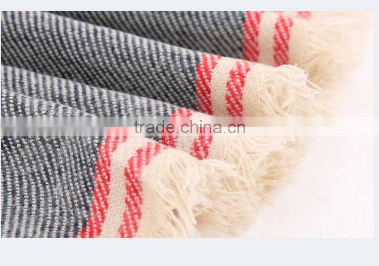 2015 Fashion plaid pashmina scarf