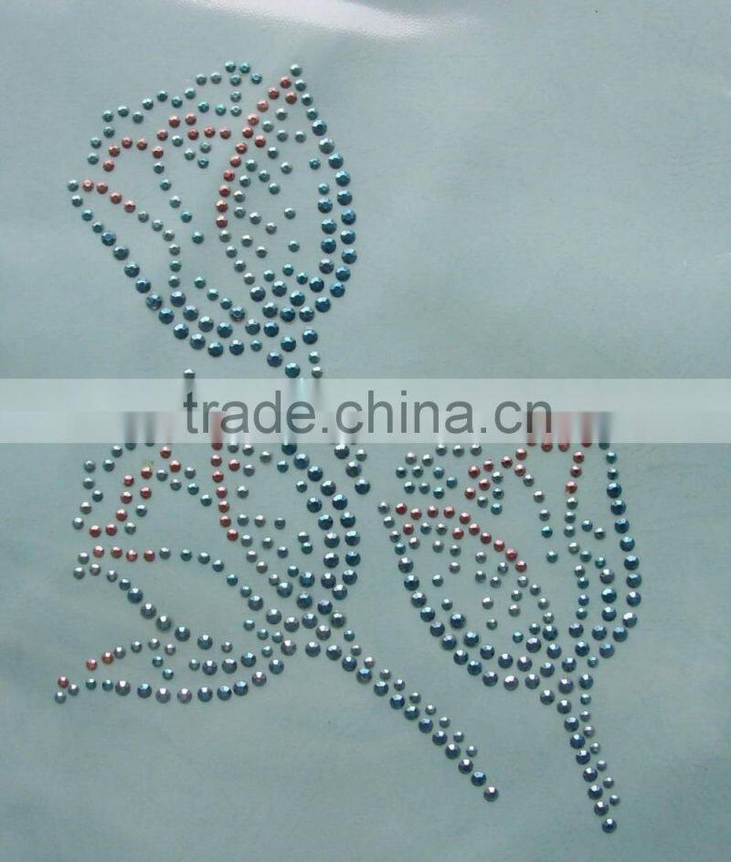 factory sale rhinestone motif iron on rhinestone transfer designs hotfix rhinestone transfer