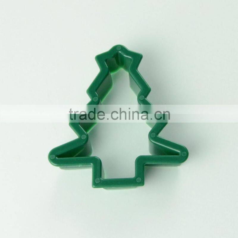 2016 new design 9 pcs plastic cookie cutter set