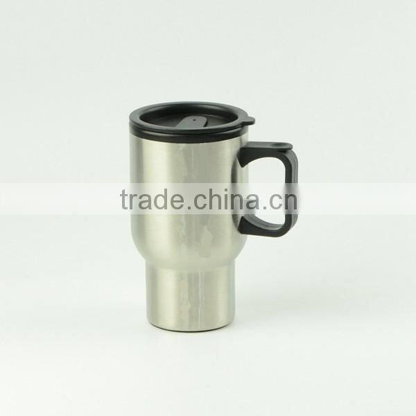 manufacture coffee 450ml stainless steel travel mug