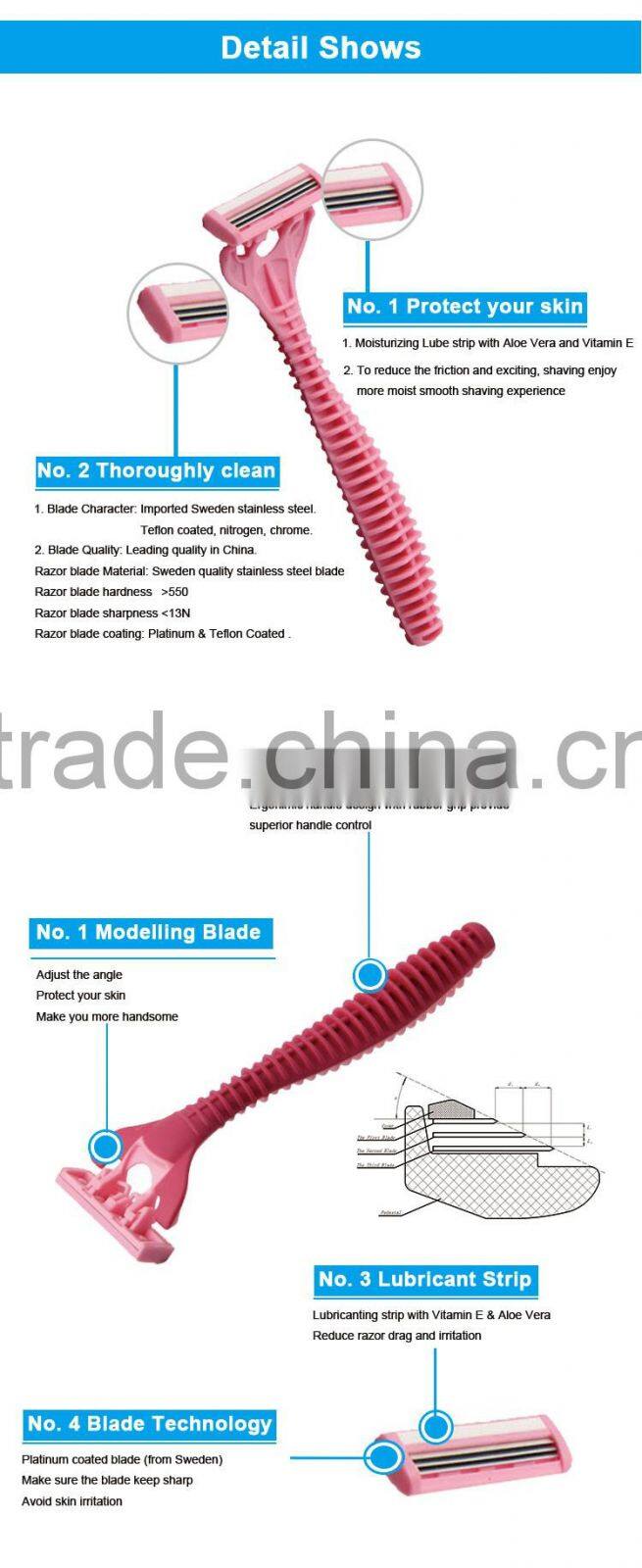 Lady Shaver High Quality Razor Blades Manufacturer OEM