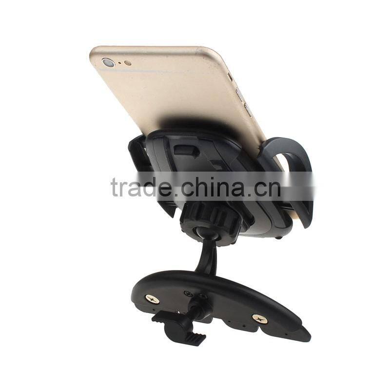 Easy One Touch Car Phone Holder CD Slot Mount Phone Cradle Universal