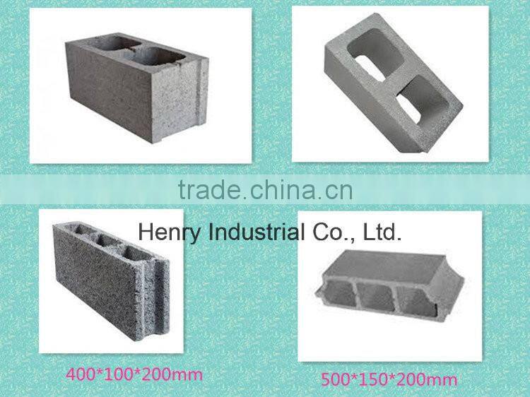 Vibration Molding QMY4-45 low energy cost high output egg layer block machine