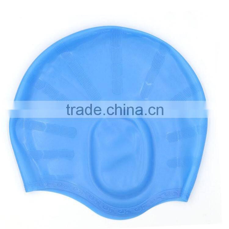 2016 Custom logo adult kid size silicone swim cap,professional silicone swimming cap manufacturer