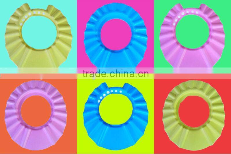 Yubao baby shower cap safe shampoo bath cap