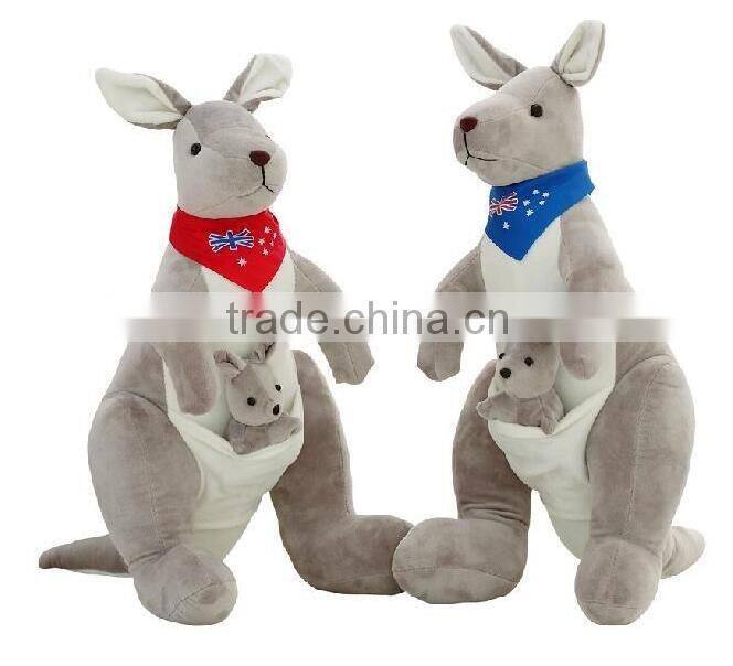 Baby Kangaroo Plush Toy /Lifelike Animals Custom Plush Toy Kangaroo