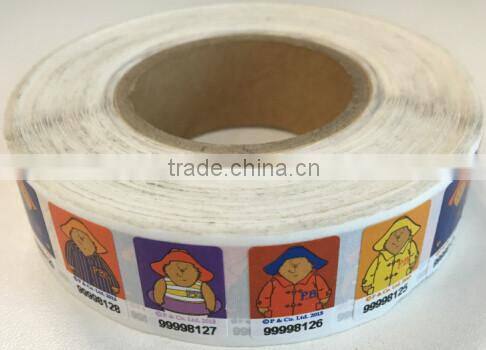 Self Adhesive Serial Number Sticker Printing
