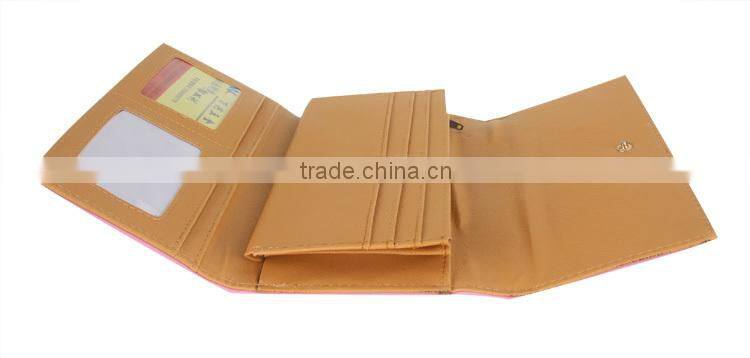 Purse new products Korean girls lovely pink wallet