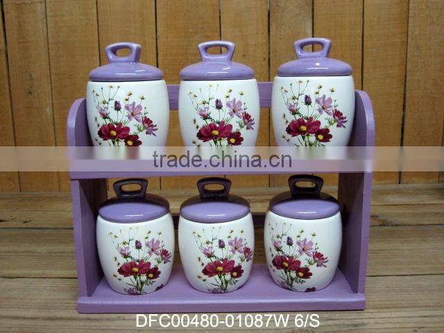 hot sale ceramic butter dishes cover with lids and tray