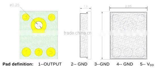 FBBRA383-H13 High Quality 65dB typical mini micro omnidirectional speaker (FBELE)