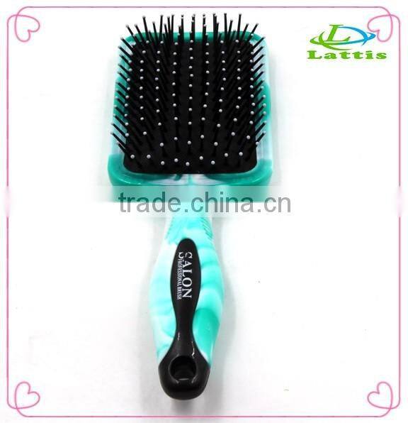 Plastic Flexible hair brush Beautiful Star Electric Hair Straightener Comb Brush