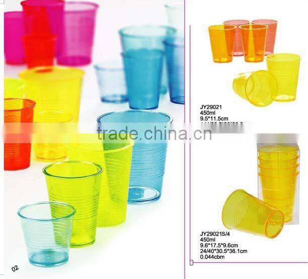 Plastic drink cup