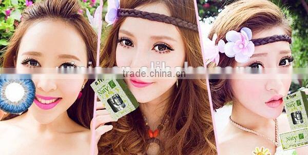 Naty B gray colored contact lenses from I-CODI Korea factory sealed lenses wholesale contact lens