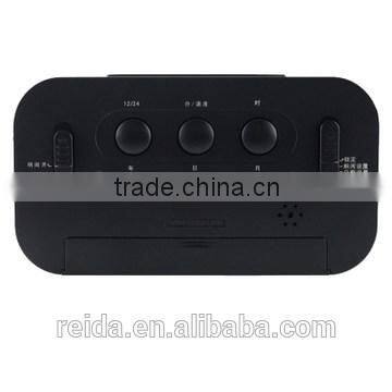 2015 Digital Table Alarm Clock with time&calendar&thermometer&snooze function