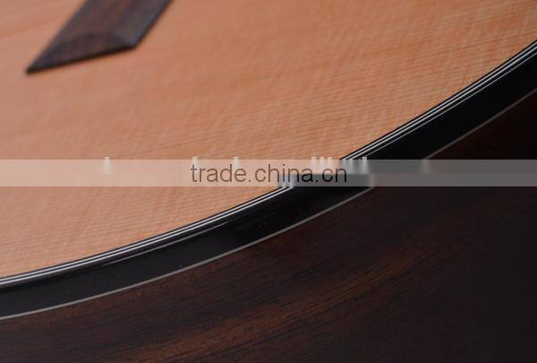 solid wood standard concert classical guitar handmade