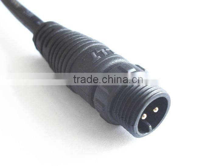 M12 sensor connector waterproof cable connector wire coupler