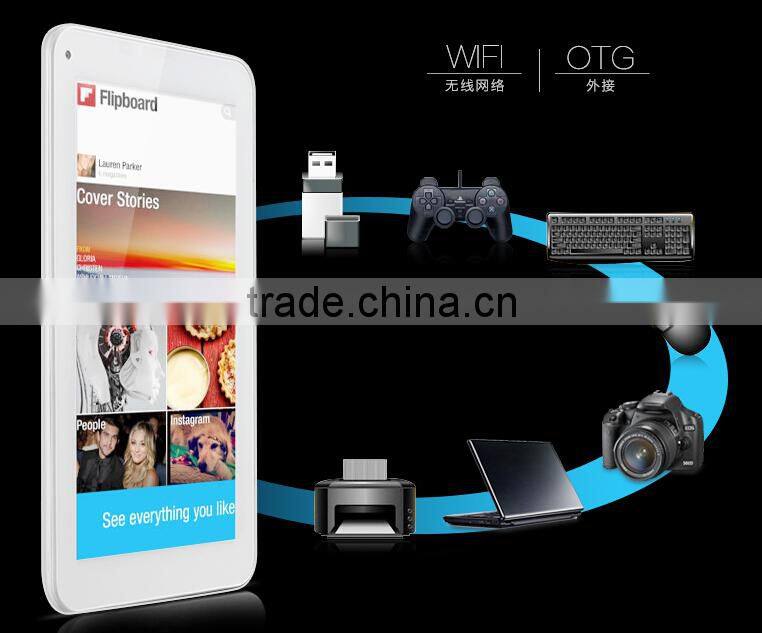 New products cheapst price Cube U25GT Super Edition 7'' Android 4.4 Tablet PC Quad Core MTK8127 GPS 8GB Bluetooth