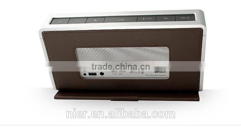 top quality powerful 40W bluetooth outdoor speaker with mic handsfree functions