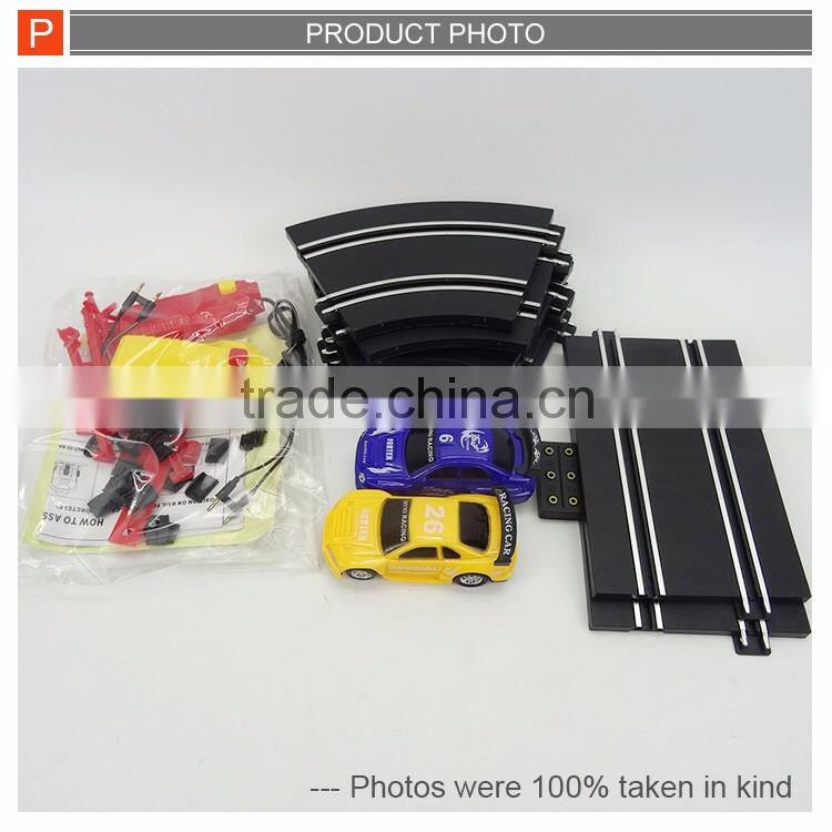 High speed rc racing track toy electronic slot toy for sale
