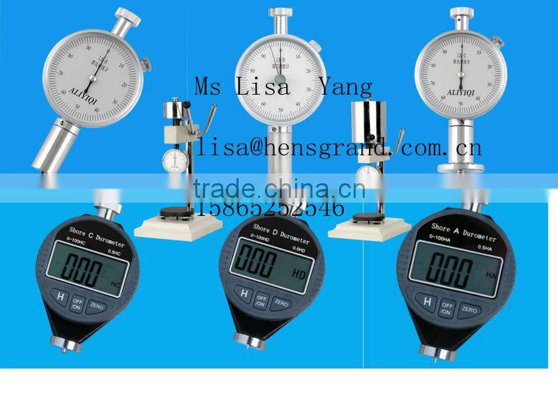 Shore A,Shore C,Shore D Rubber Durometer Hardness Tester
