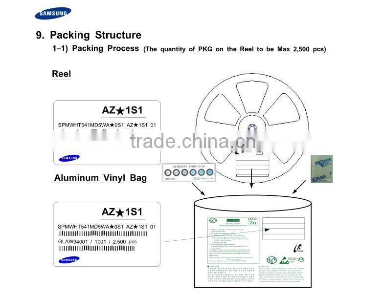 double row 120leds samsung SMD5630 LED flexible strip light by mufue