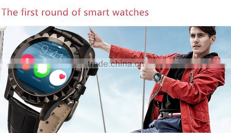 smart watch 2016 T2 S2 smart watch mechanic watch men stainless steel Heart Rate monitor smart phone 3g wifi