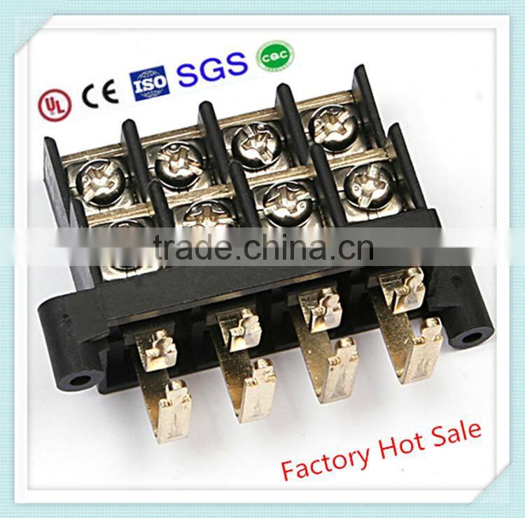 High and Low 2 Row Double Row Screw Barrier Terminal Block,