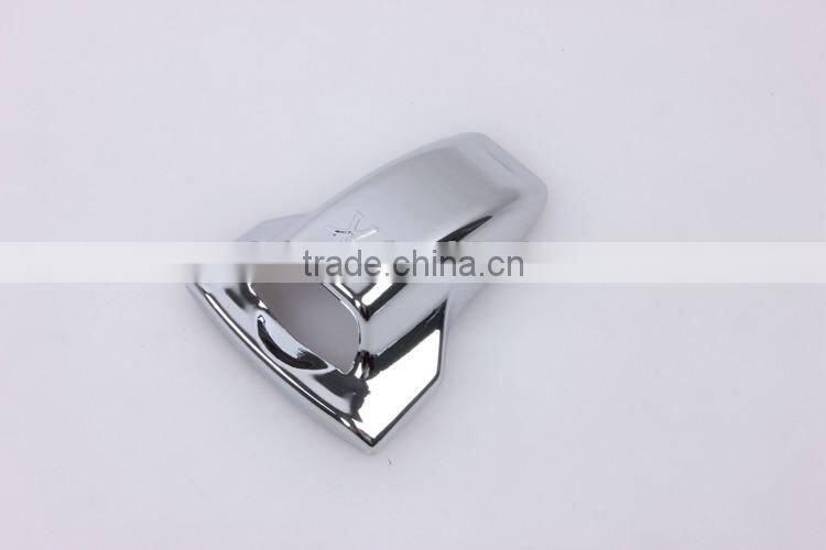 Water Spray Nozzle Cover Sprinkler Head Wiper Spiracle Cover Trim 2 Pcs ABS Chrome Used For Starex Car 2004 Parts Accessories